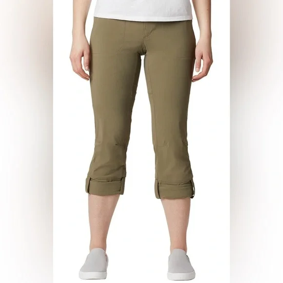 NWOT Columbia Women's Saturday Trail Stretch Pant in Army Green Size 8 - Picture 6 of 13